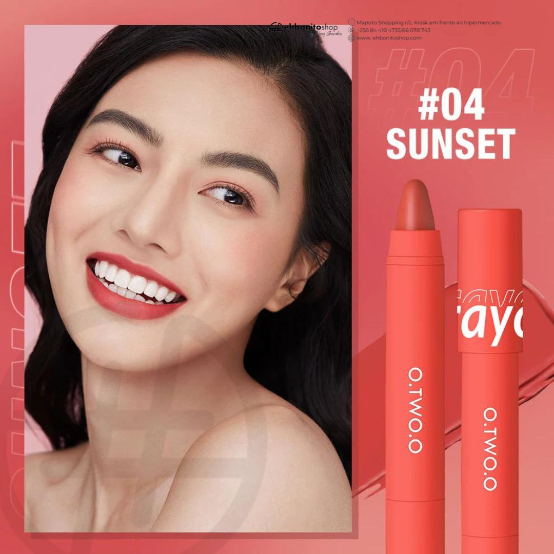 O.two.o Velvet Pen Lipstick / Crayon - k - EhbonitoshopMoz