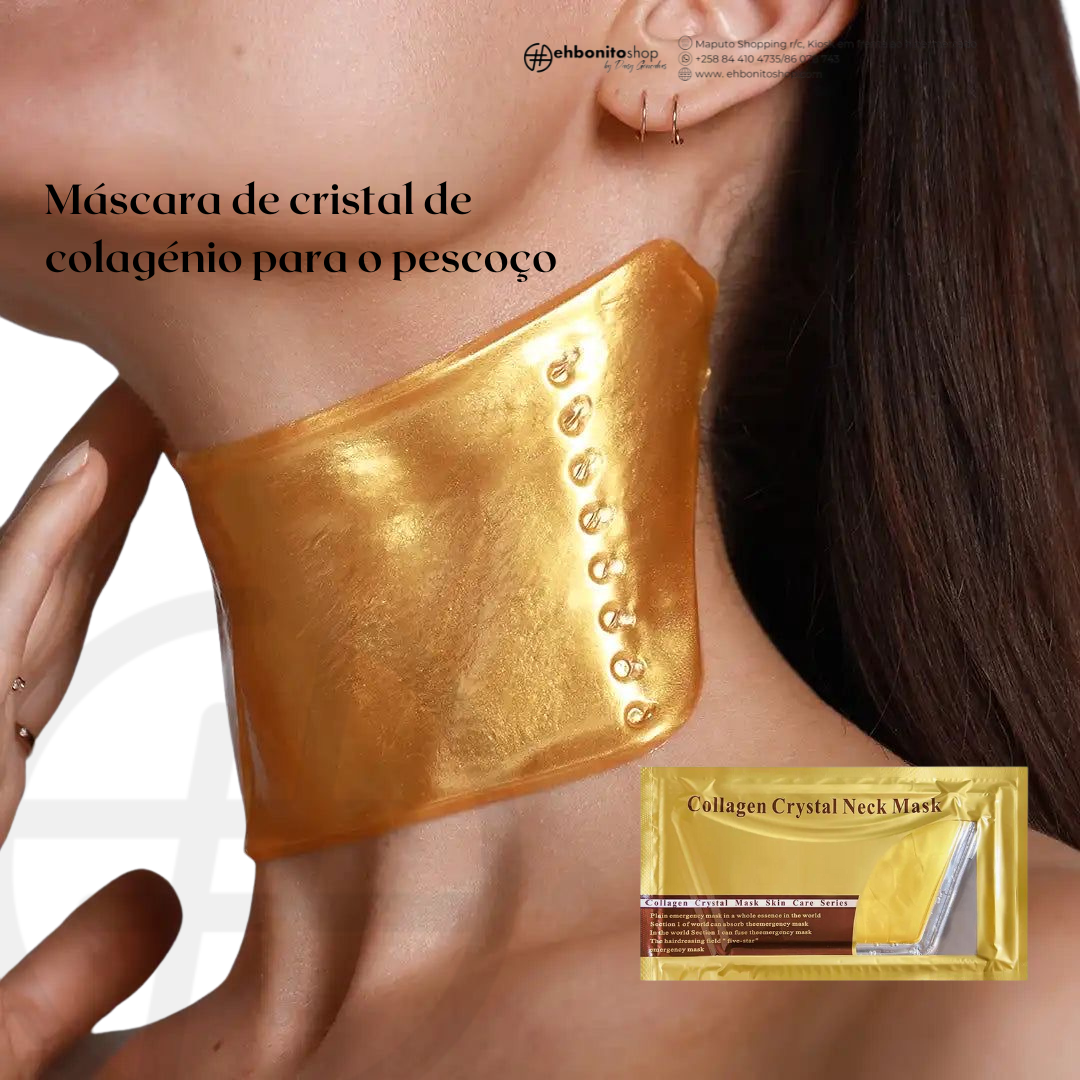 Máscara de Cristal de Colagénio para o pescoço - EhbonitoshopMoz