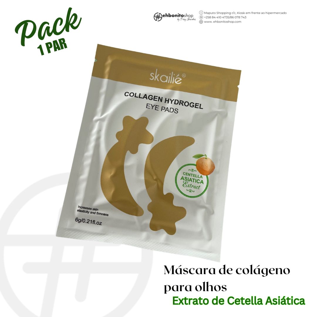 Máscara de Olhos extrato Cetella asiática - Anti envelhecimento - SKAILIE - EhbonitoshopMoz
