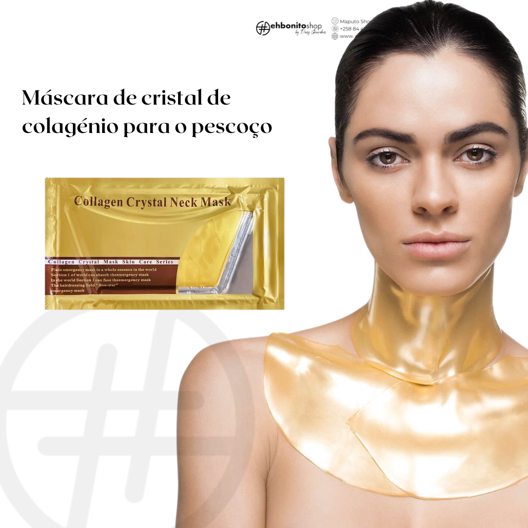 Máscara de Cristal de Colagénio para o pescoço - EhbonitoshopMoz