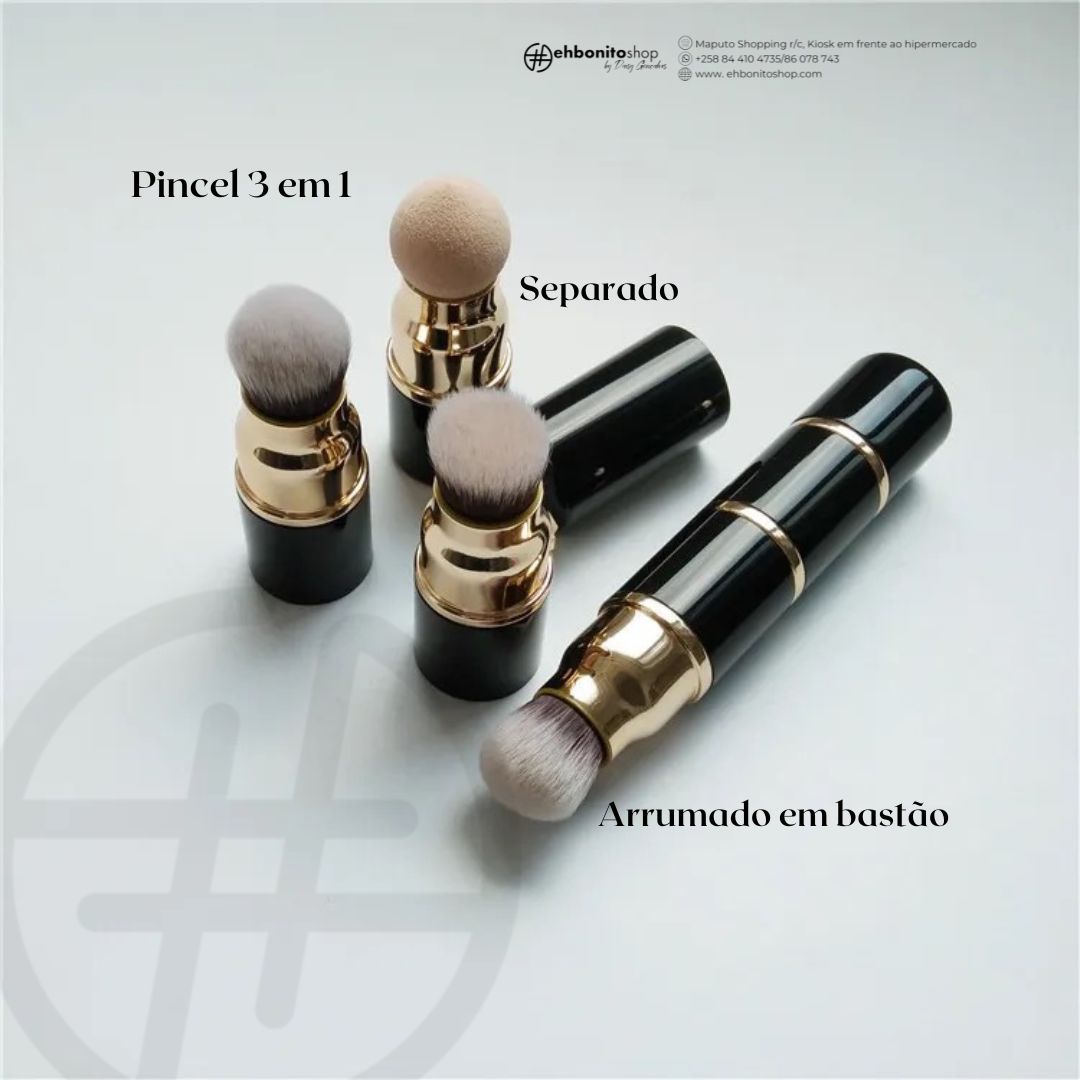 Pincel 3 em 1 - EhbonitoshopMoz