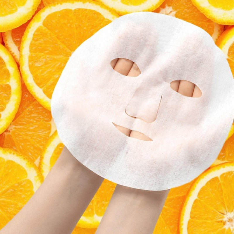 Máscara Facial em folha de Laranja Vitamina C - EhbonitoshopMoz