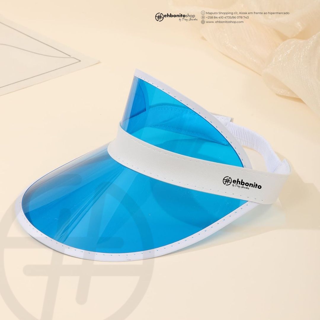 Nani - Chapéu transparente/Visor pvc - EhbonitoshopMoz