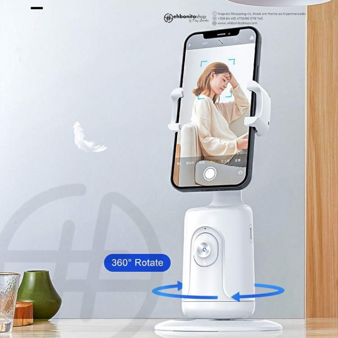 Tripé com suporte de telemóvel com Rastreamento Facial - EhbonitoshopMoz