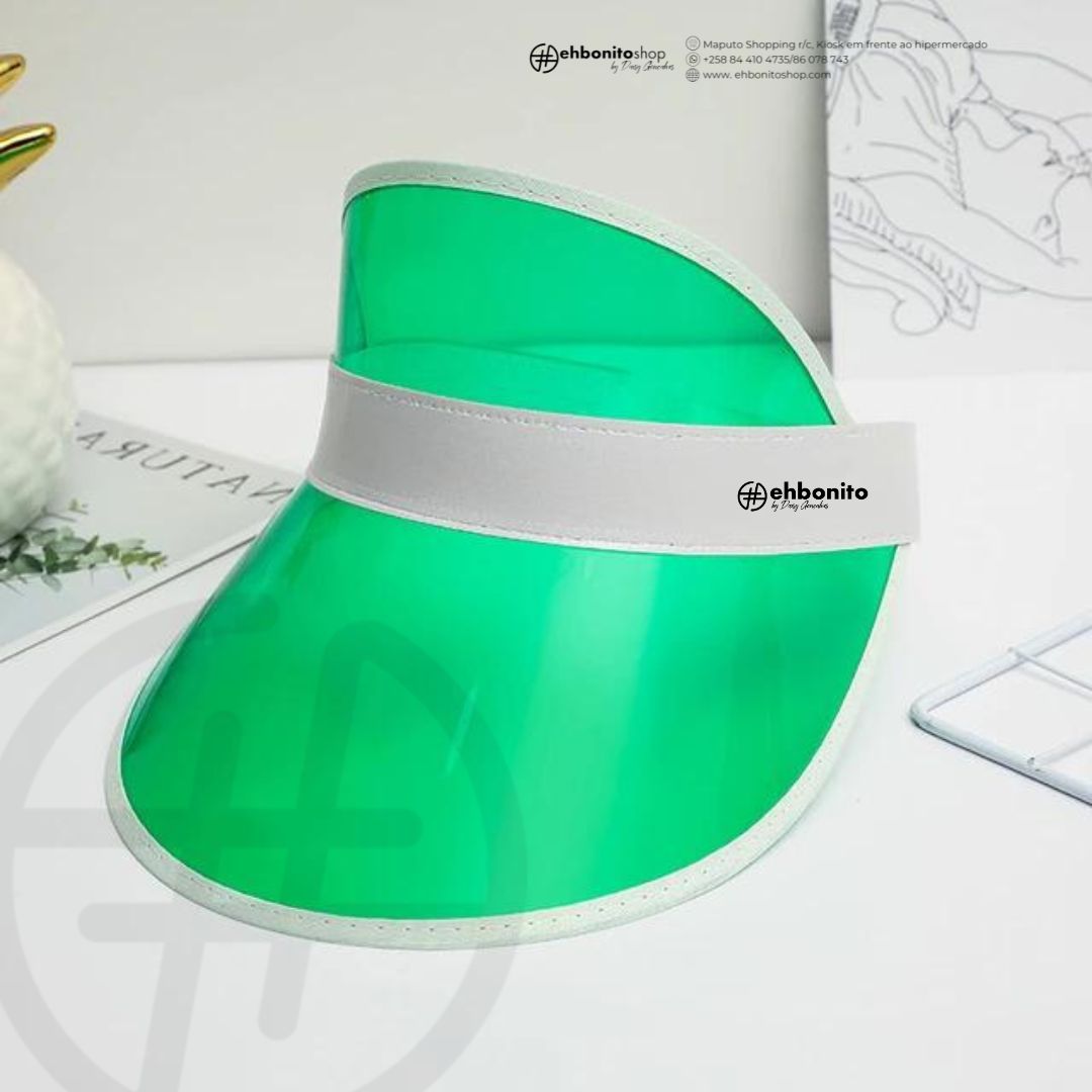 Nani - Chapéu transparente/Visor pvc - EhbonitoshopMoz