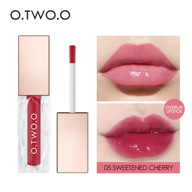 O.TWO.O Lip Gloss Clear Crystal 05 Sweetened Cherry - k - EhbonitoshopMoz