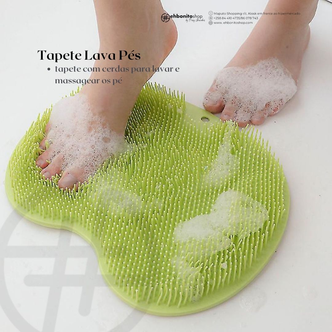 Tapete Lava Pés em Silicone - EhbonitoshopMoz