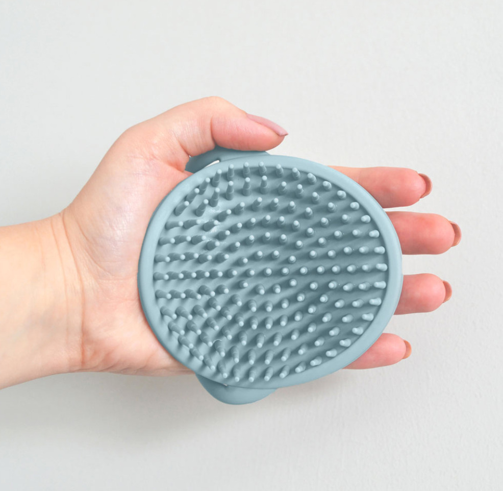 Escova de Banho de Silicone - AZUL - EhbonitoshopMoz