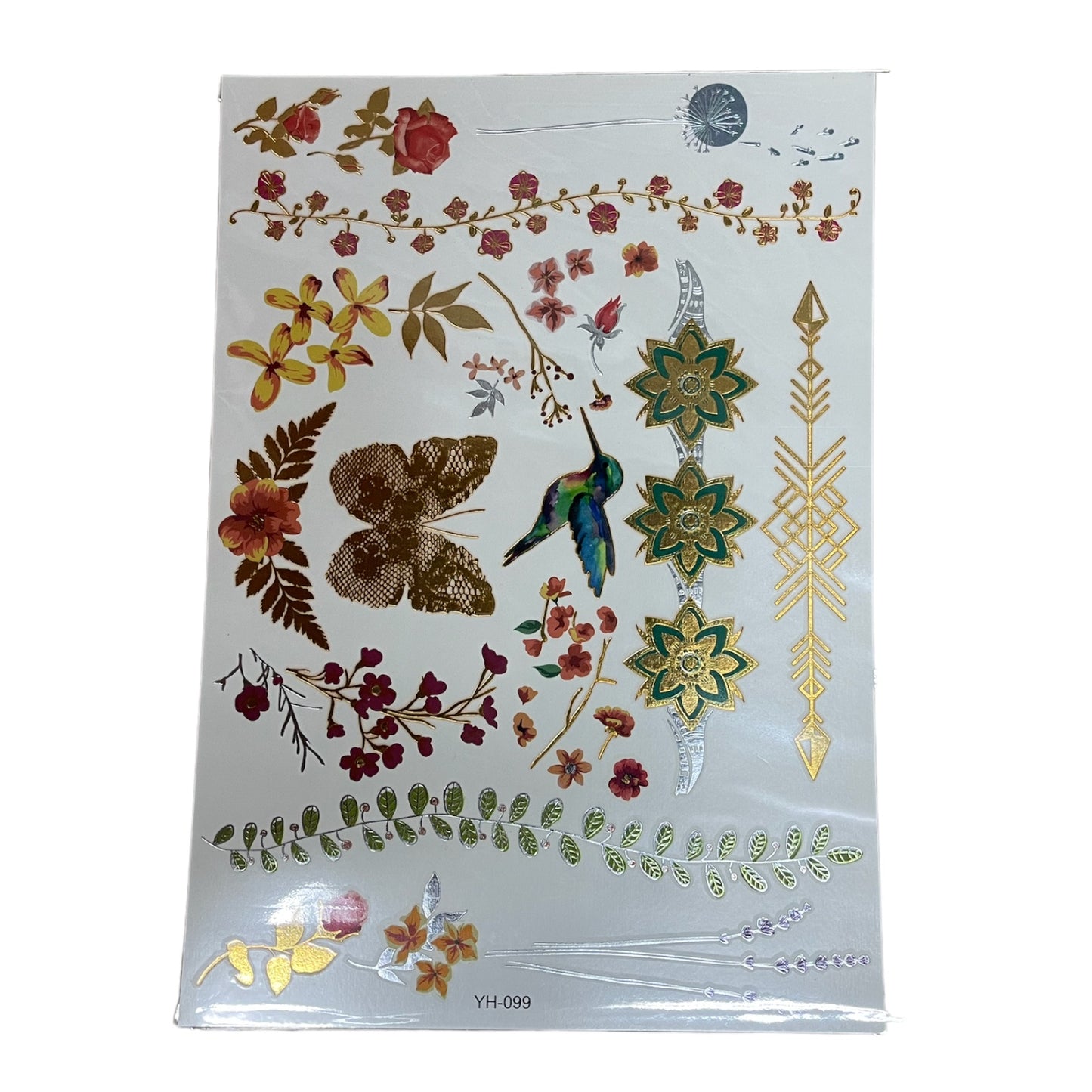 Tatuagem temporária Dourada - EhbonitoshopMoz