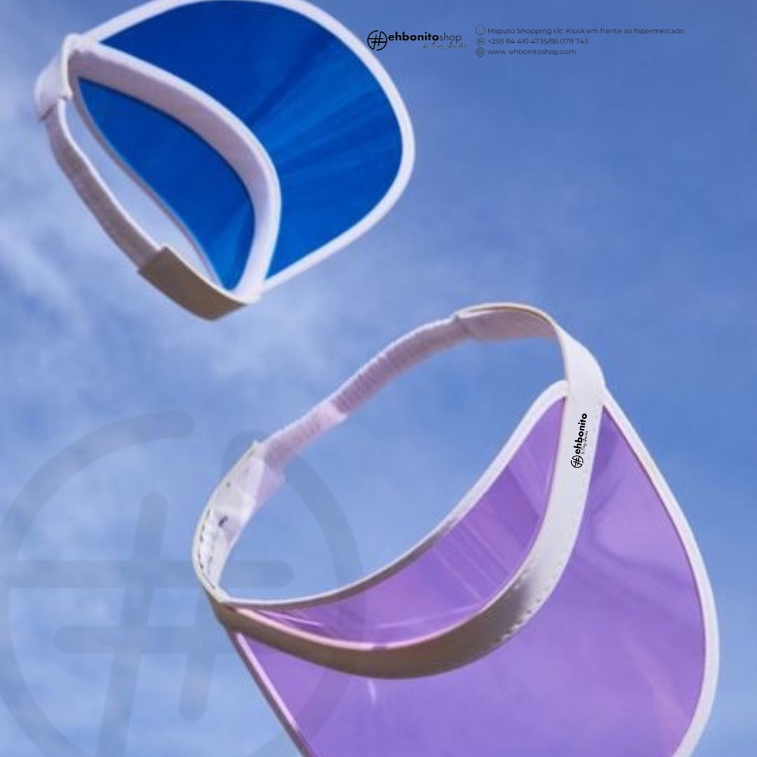Nani - Chapéu transparente/Visor pvc - EhbonitoshopMoz
