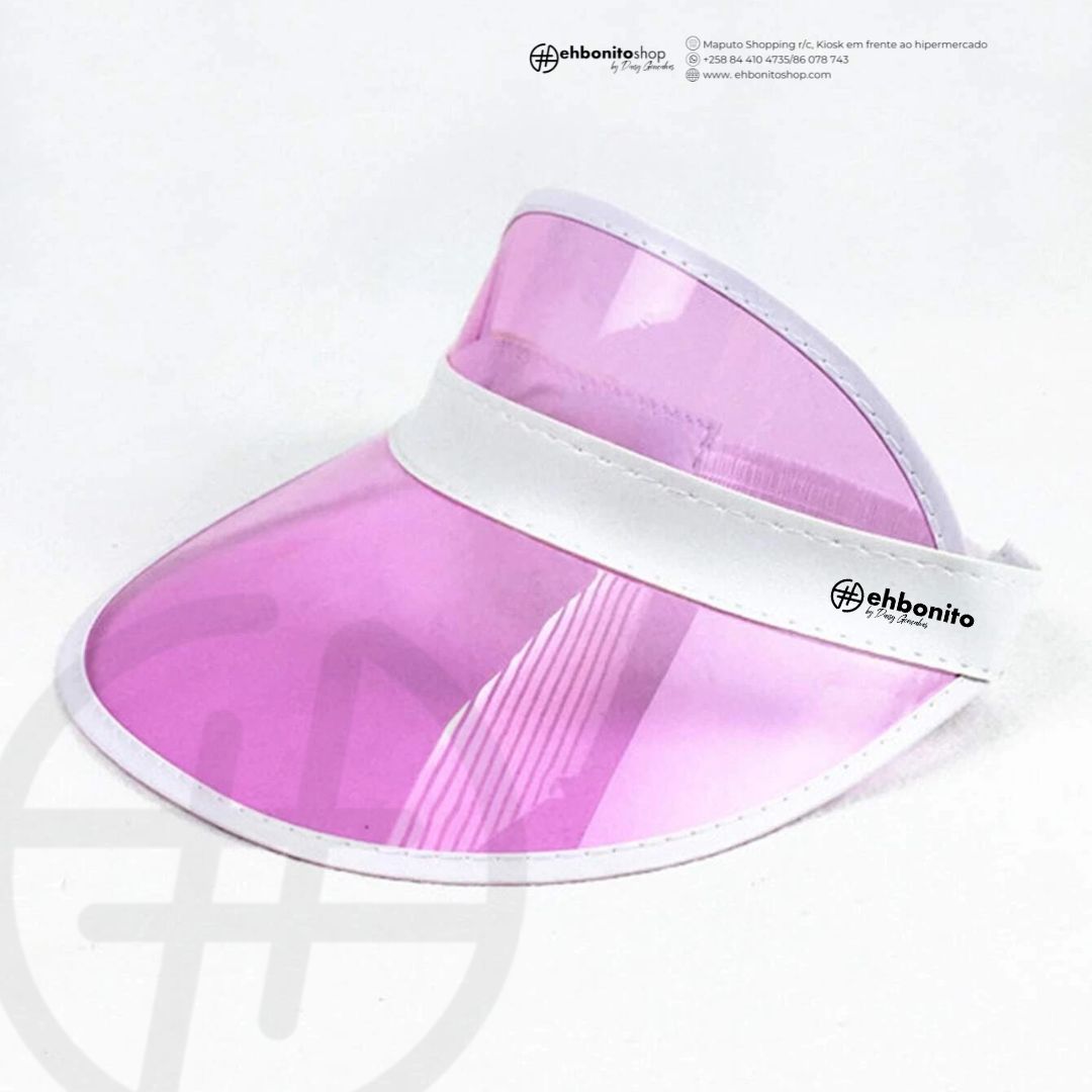Nani - Chapéu transparente/Visor pvc - EhbonitoshopMoz