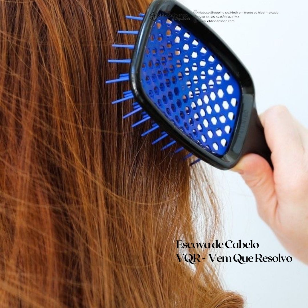 Escova de Cabelo VQR - Vem Que Resolvo - EhbonitoshopMoz