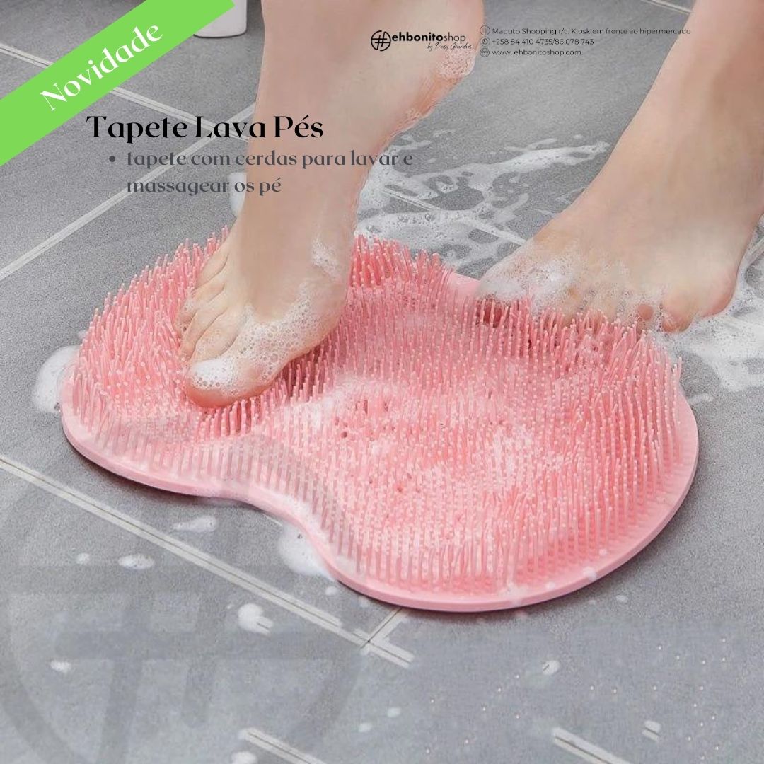 Tapete Lava Pés em Silicone - EhbonitoshopMoz
