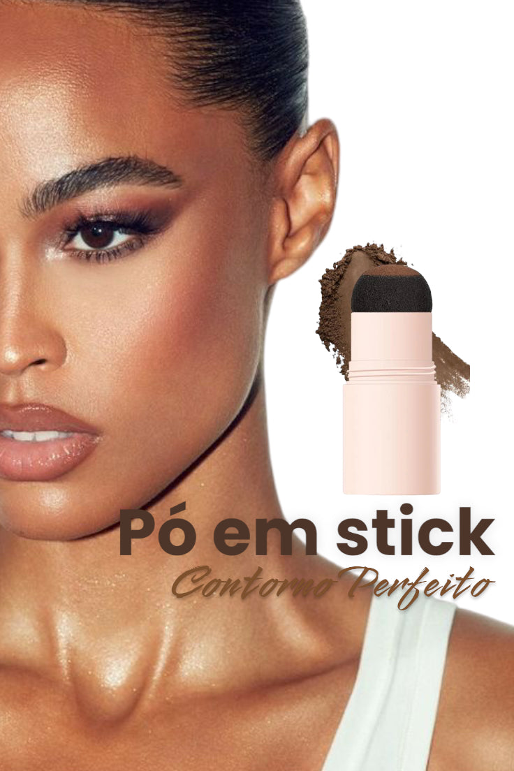 O.TWO.O Pó em Stick de Sobrancelha Multi Uso KIT - 01 LIGHT COFFEE BROWN