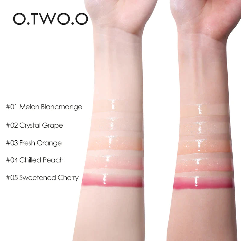 O.TWO.O Lip Gloss Clear Crystal 05 Sweetened Cherry - k - EhbonitoshopMoz