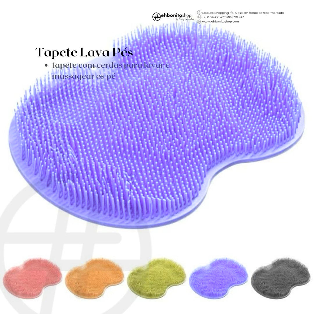 Tapete Lava Pés em Silicone - EhbonitoshopMoz