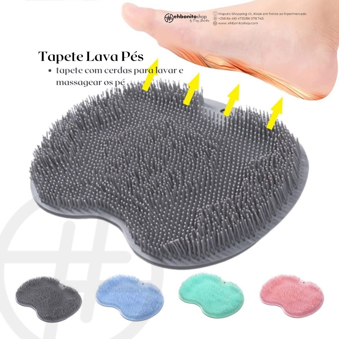 Tapete Lava Pés em Silicone - EhbonitoshopMoz
