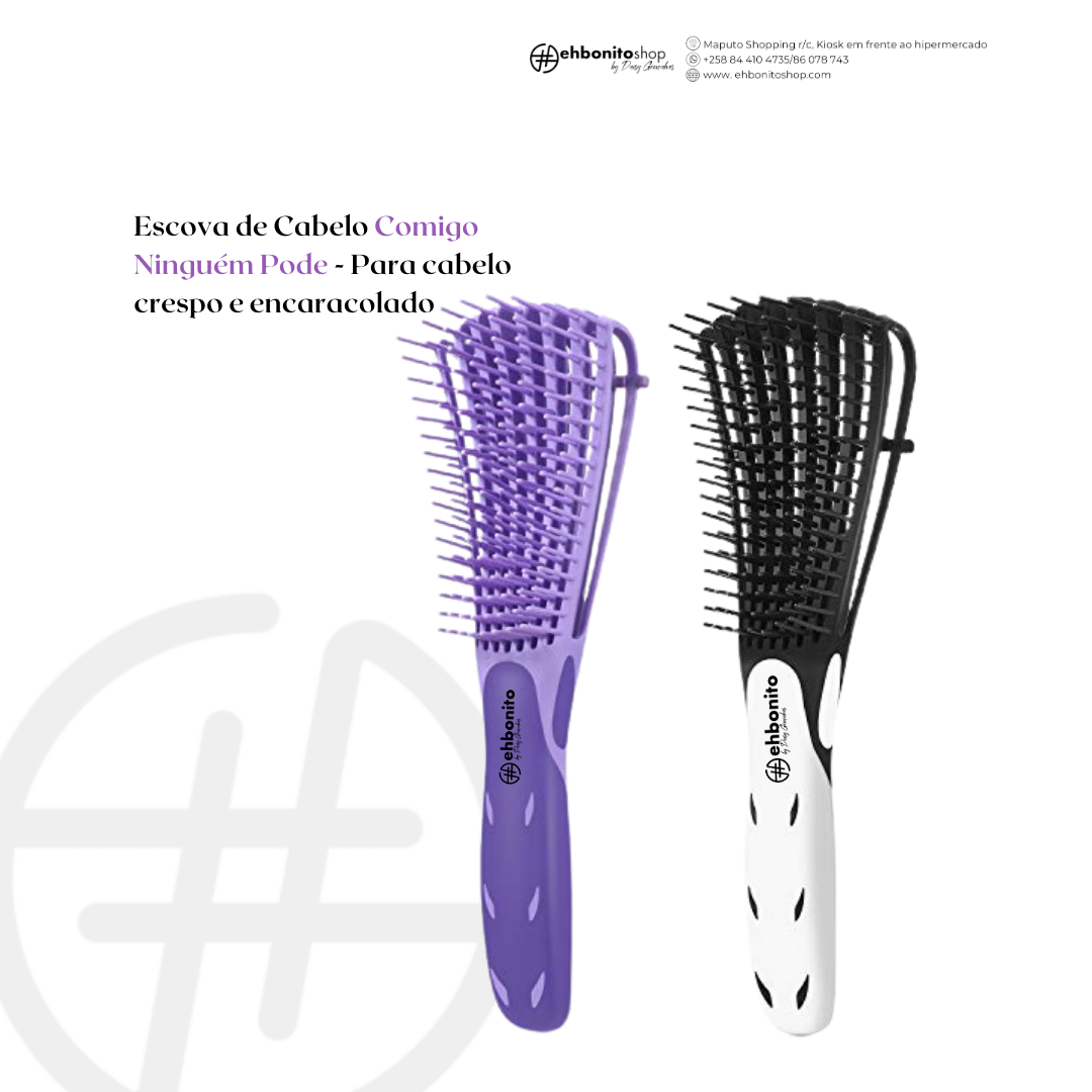 ESCOVA DE CABELO COMIGO NINGUÉM PODE - EhbonitoshopMoz