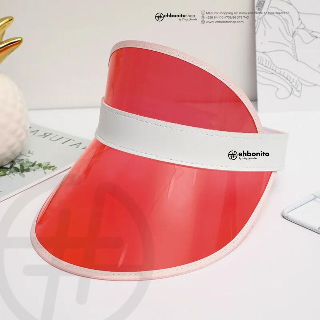 Nani - Chapéu transparente/Visor pvc - EhbonitoshopMoz