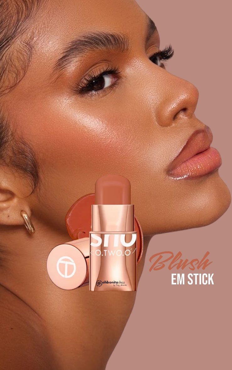 O.TWO.O Bounce Blush 3 em 1 - Cor 03 Shy