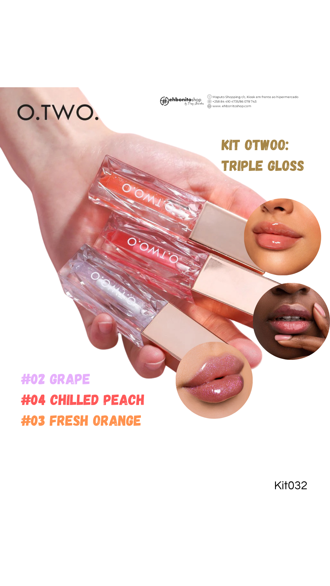 Kit Beija eu, deixa que eu seja eu