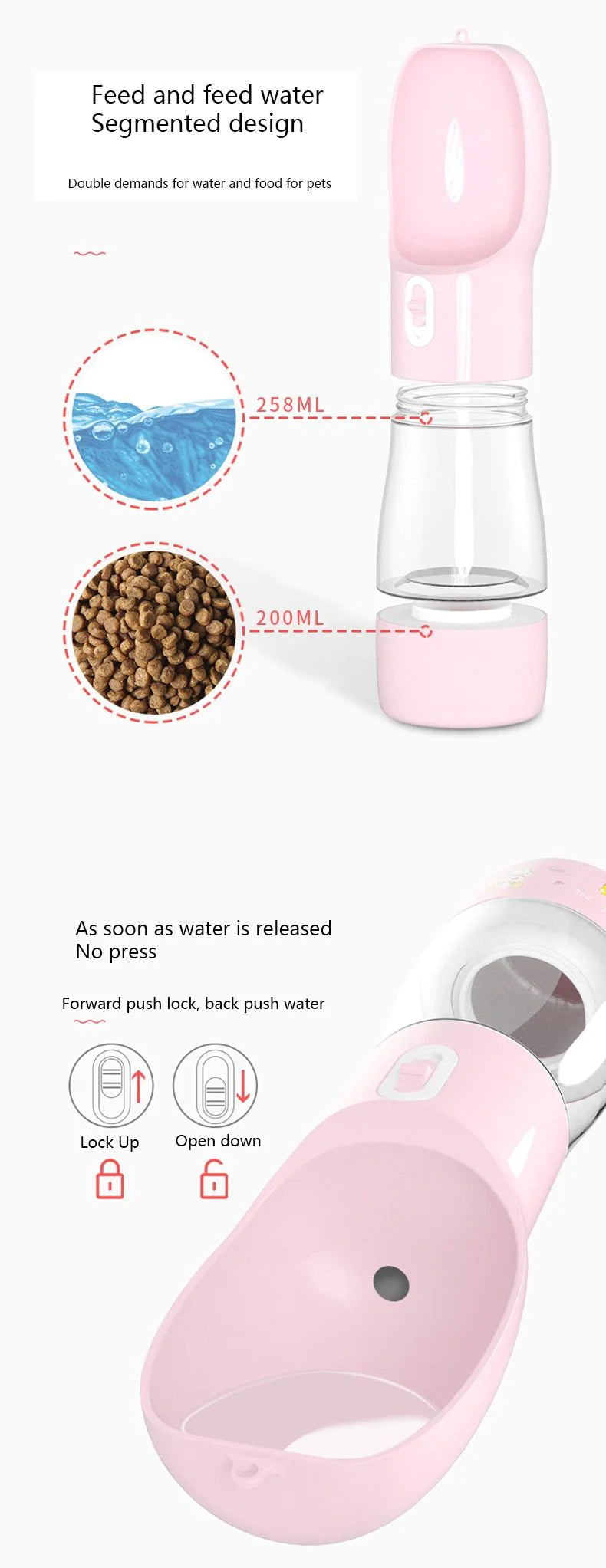 Glube - Cantil Portátil para Animais de estimação - EhbonitoshopMoz
