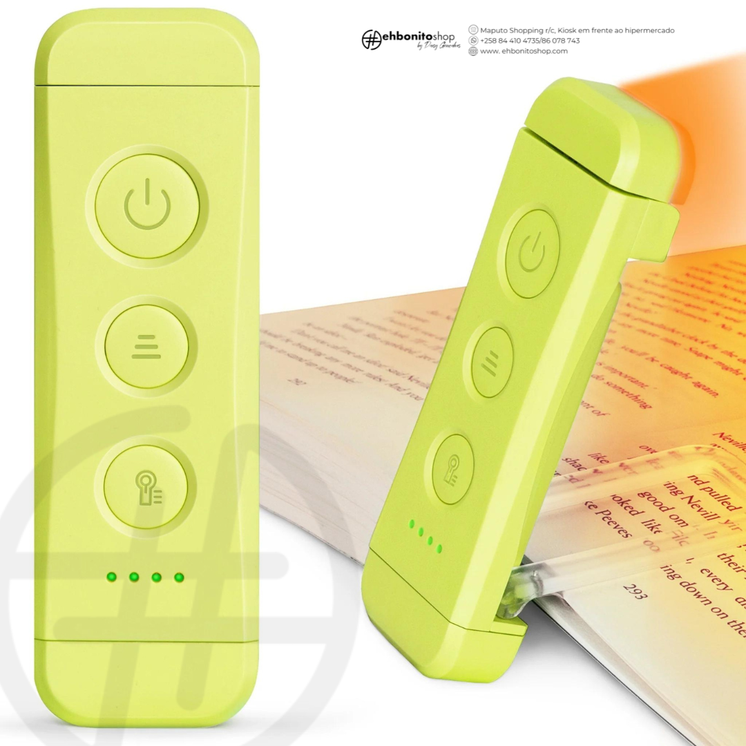 Luz de Leitura LED, 3 modos - Glocusent - EhbonitoshopMoz