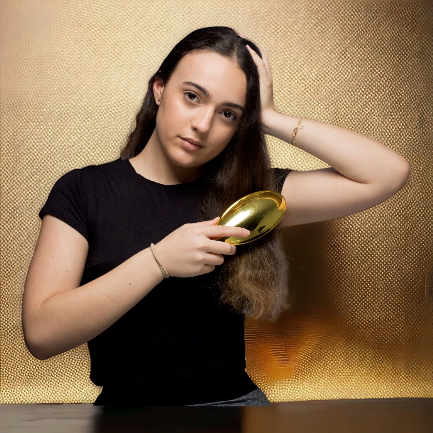 Escova de Cabelo A Poderosa METÁLICA - EhbonitoshopMoz