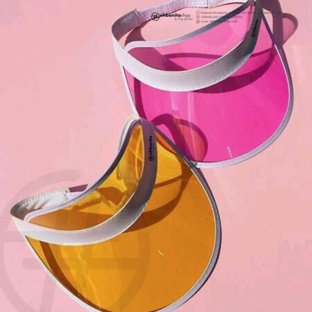 Nani - Chapéu transparente/Visor pvc - EhbonitoshopMoz