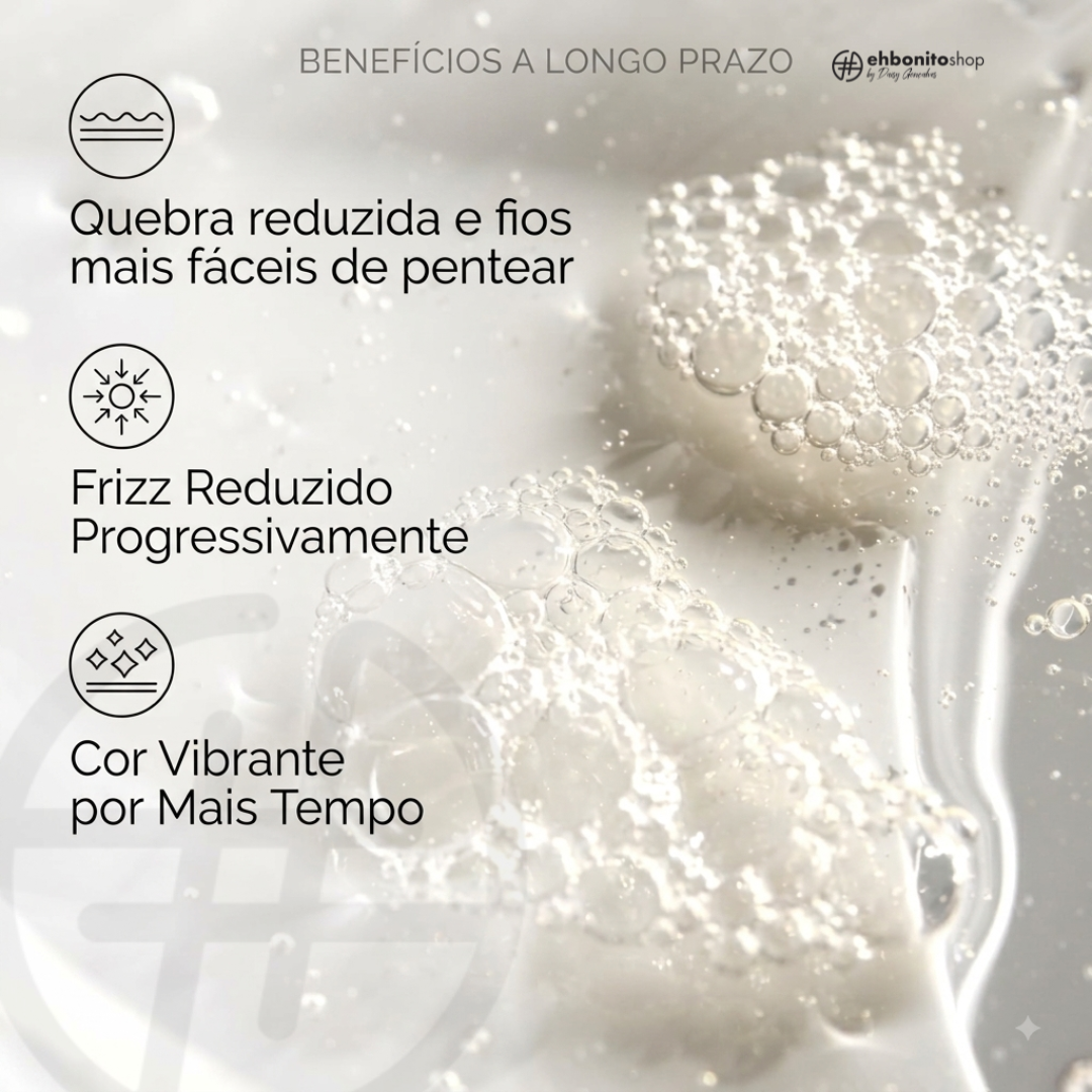 Ottokeunis linha BRRS Shampoo Suave Reparador Sem Sulfatos