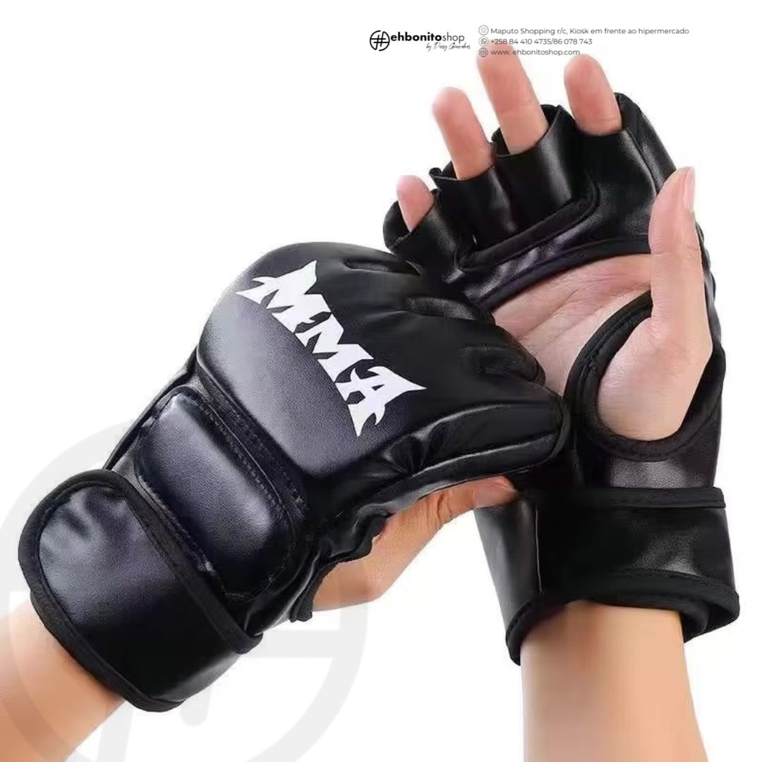 COMBO: Máquina de Boxe Musical, Treinador Eletrônico de Boxe E Luvas de MMA/Boxe - EhbonitoshopMoz