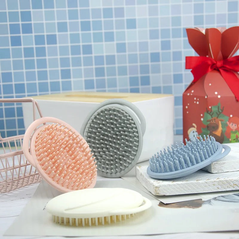 Escova de Banho de Silicone - AZUL - EhbonitoshopMoz
