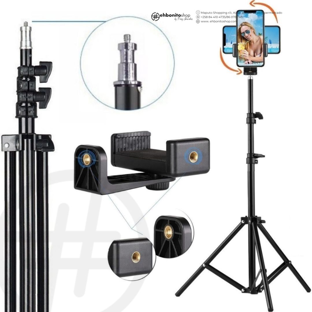 ADAPTADOR DE TELEMÓVEL PARA TRIPÉ - EhbonitoshopMoz
