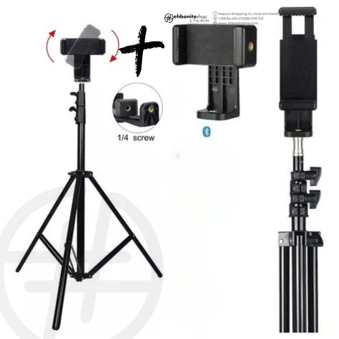 ADAPTADOR DE TELEMÓVEL PARA TRIPÉ - EhbonitoshopMoz
