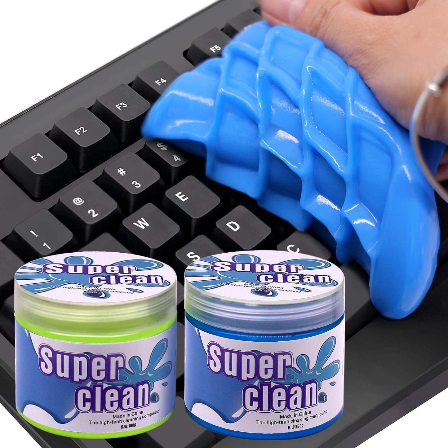 Super clean: Gel de limpeza- Limpa esquinas e partes difíceis de alcançar - EhbonitoshopMoz