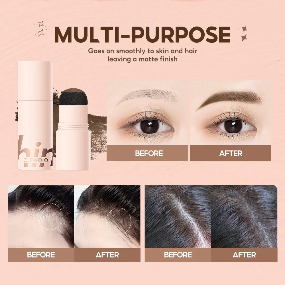 O.TWO.O Pó de Sobrancelha Multi Uso KIT - 02 DARK COFFEE BROWN - EhbonitoshopMoz