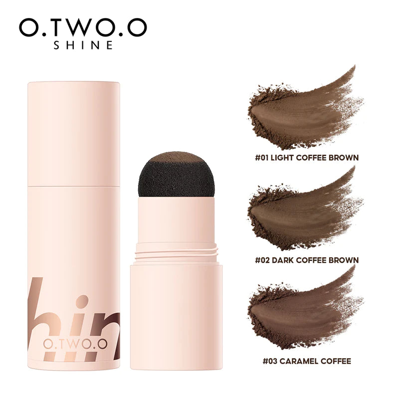 O.TWO.O Pó em Stick de Sobrancelha Multi Uso KIT - 01 LIGHT COFFEE BROWN