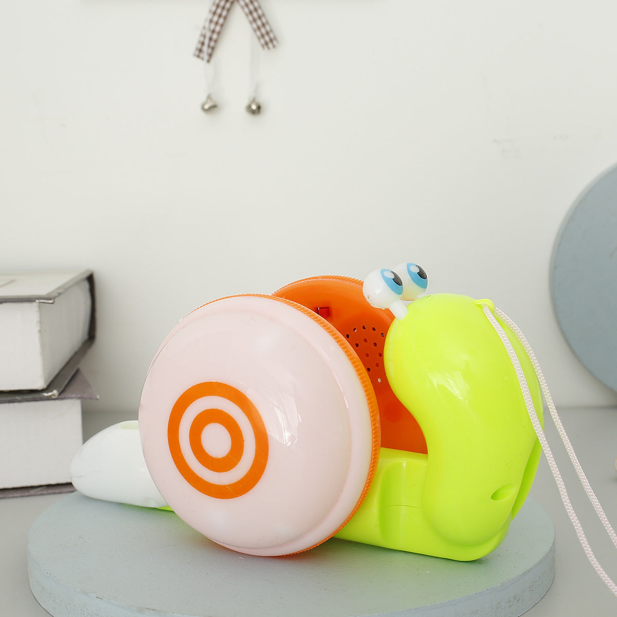 Caracol com música e luzes de fio para puxar - EhbonitoshopMoz