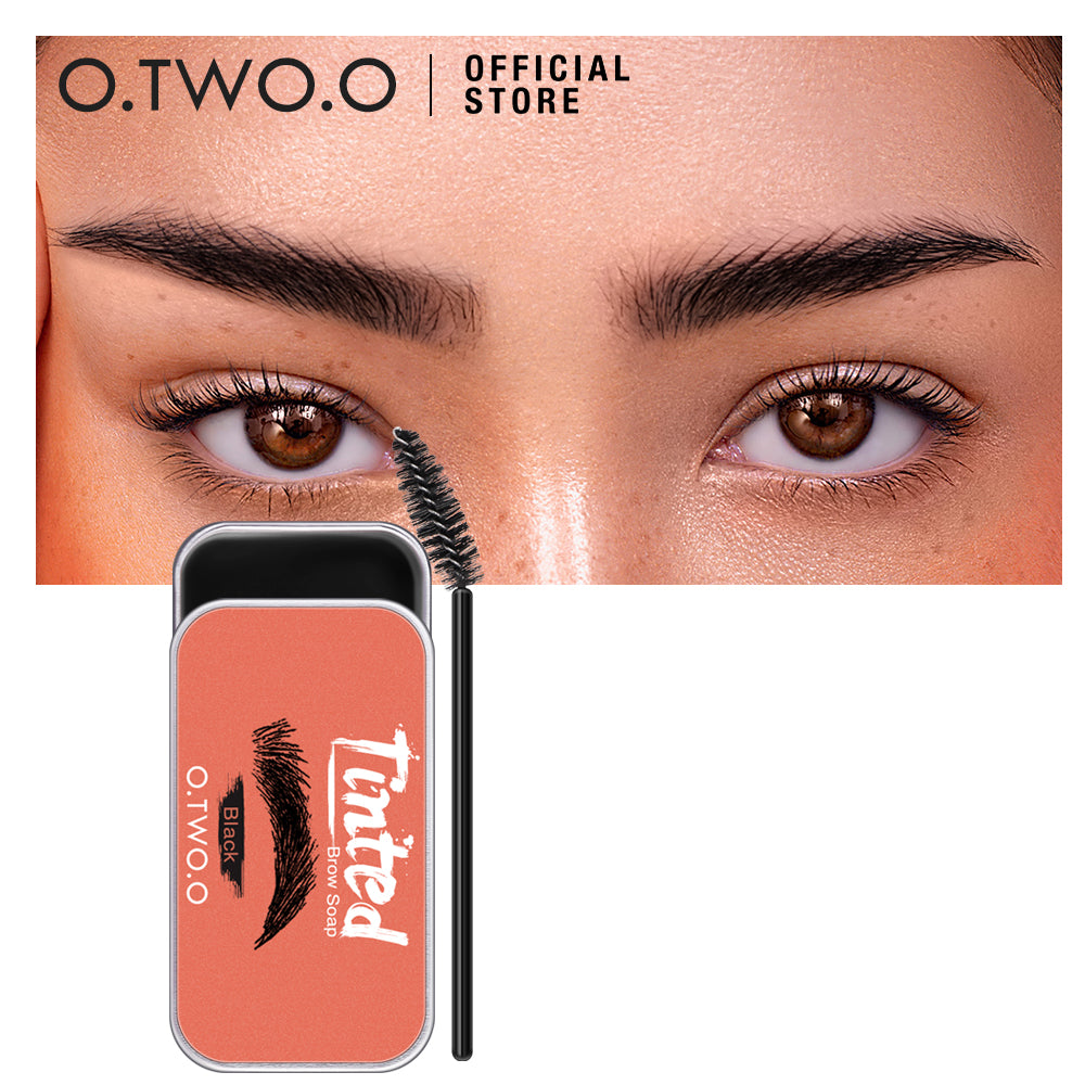 O.TWO.O Cera Modeladora/ sabão de sobrancelha com cor 01 BLACK - EhbonitoshopMoz