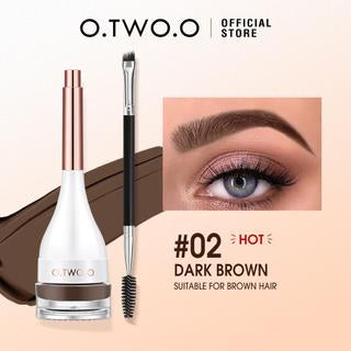 O.TWO.O Creme de Sobrancelha - 02 DARK BROWN - EhbonitoshopMoz