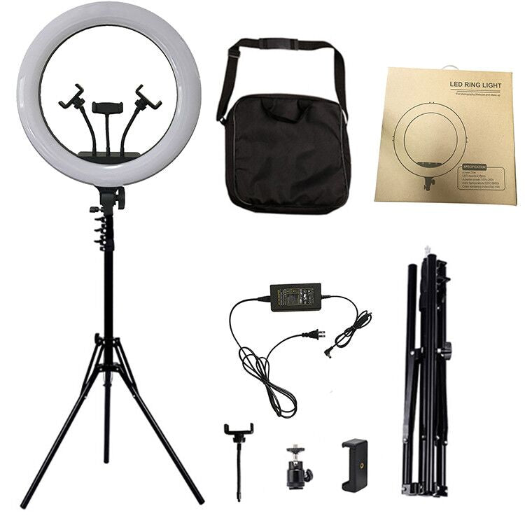 RING LIGHT COM TRIPÉ 18 POLEGADAS E REMOTE CONTROL - EhbonitoshopMoz