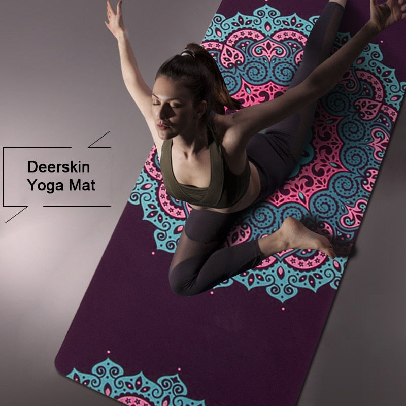 TAPETE ANTI DERRAPANTE DE BORRACHA PARA GINASTICA/YOGA 1.5MM - EhbonitoshopMoz