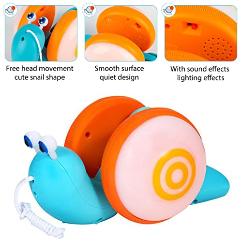 Caracol com música e luzes de fio para puxar - EhbonitoshopMoz