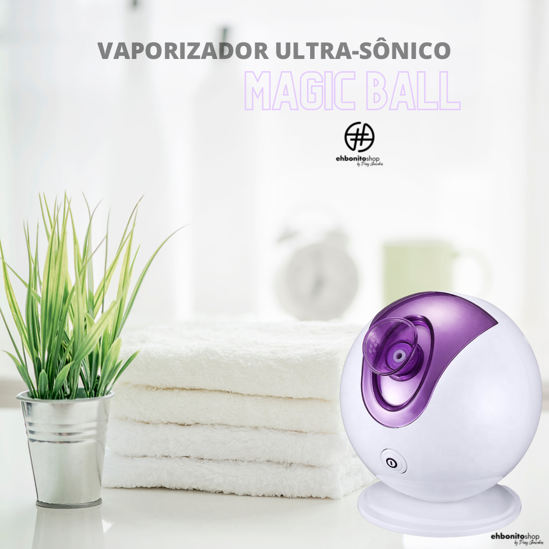 VAPORIZADOR FACIAL ULTRASONICO - MAGIC BALL - EhbonitoShop EhbonitoShop