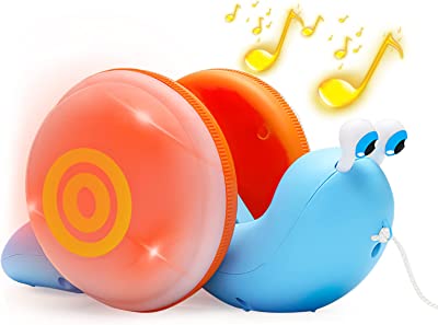 Caracol com música e luzes de fio para puxar - EhbonitoshopMoz