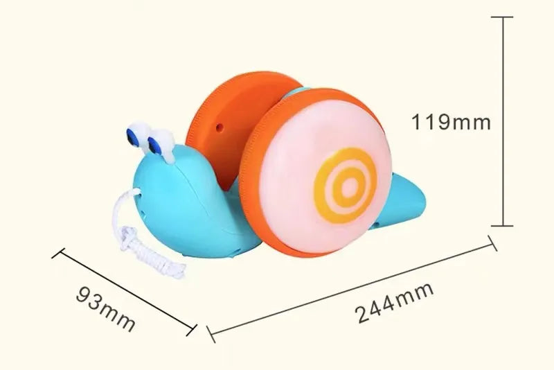 Caracol com música e luzes de fio para puxar - EhbonitoshopMoz
