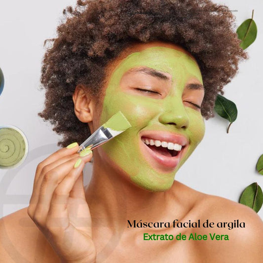 Máscara de Argila de Aloe Vera: Solução para uma Pele Revitalizada