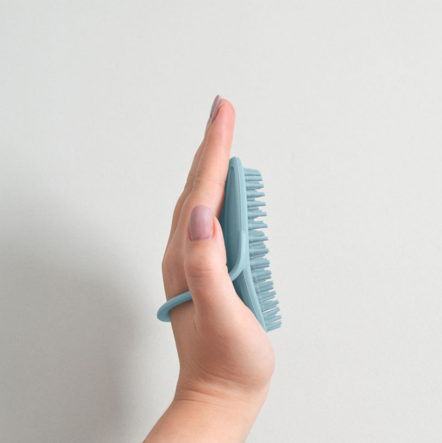 Escova de Banho de Silicone - AZUL - EhbonitoshopMoz