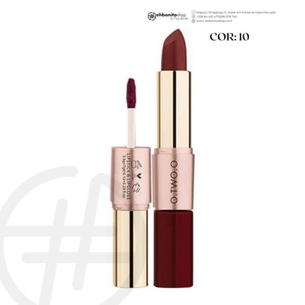 O.TWO.O Matte Lipstick e Liquid Lipstick 2 EM 1 - k - EhbonitoshopMoz