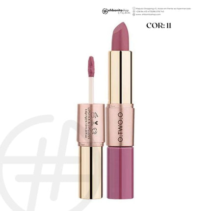 O.TWO.O Matte Lipstick e Liquid Lipstick 2 EM 1 - k - EhbonitoshopMoz
